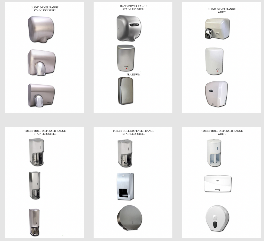 product range