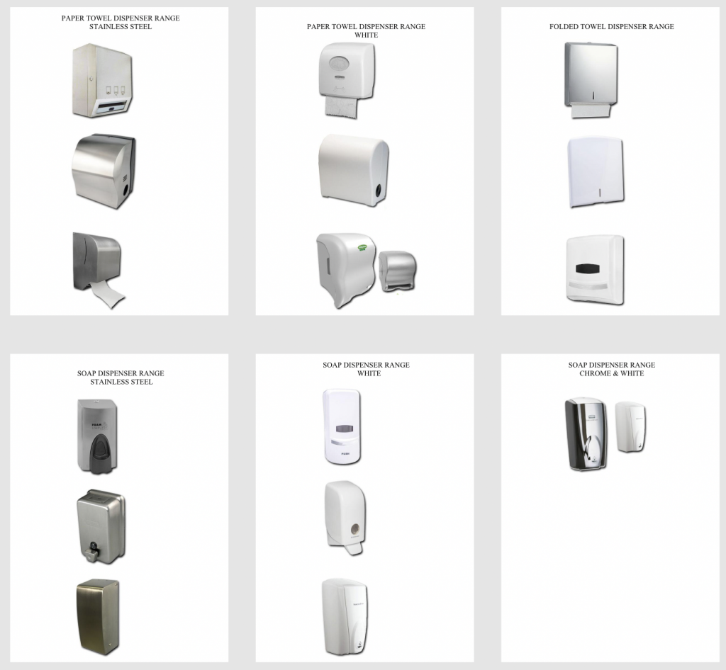 product range